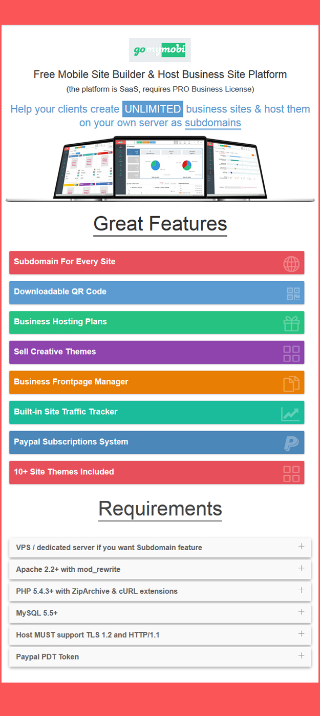 gomymobiBSB's Site Theme: Seven - App Landing Page - 4